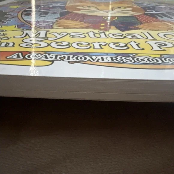 MYSTICAL‎ CATS IN SECRET PLACES: A CAT LOVER'S COLORING By Honoel **BRAND NEW** - Picture 5 of 16